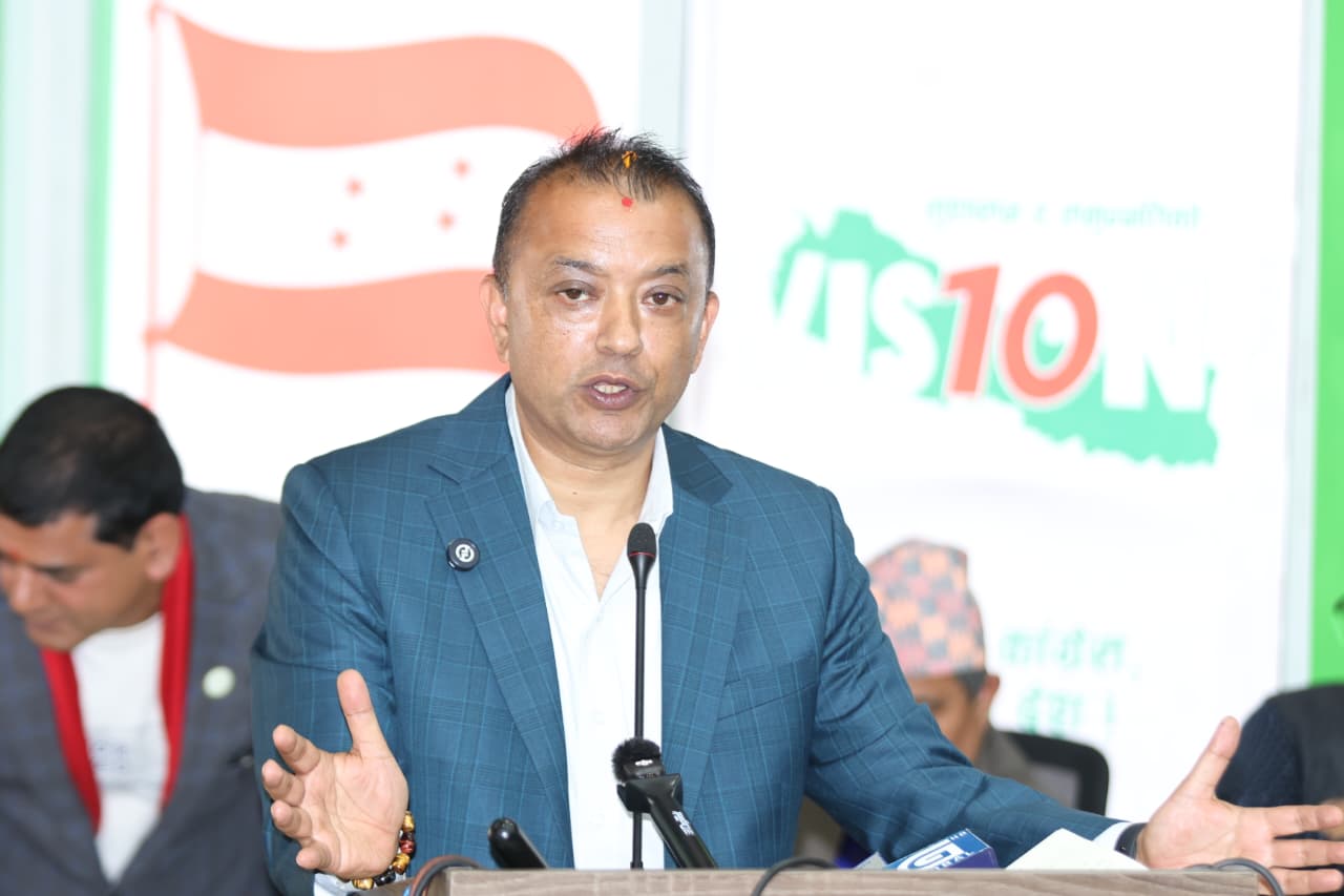 मैले सभापतिको रूपमा यो गाडी हाँकिरहेको छु, गाडी अगाडि बढ्यो अब। अब रोकिँदैन’: गगन थापा